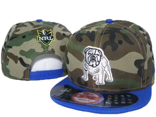 NRL Bulldogs NE Snapback Hat #06